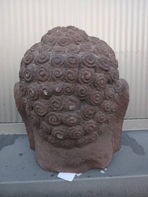 Lot 35 - Large Terracotta Buddha Head