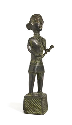 Lot 114 - Gadhwakam Bronze Sculpture of a Gond Tribe Female