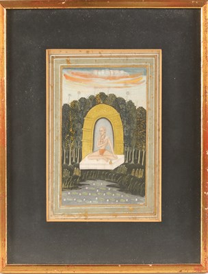 Lot 66 - Indian Miniature Paintings of a Sage