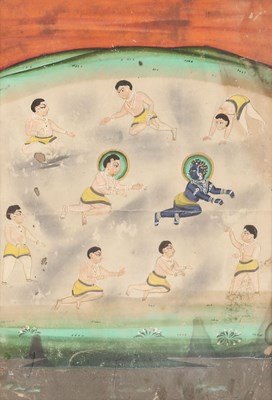 Lot 67 - Indian Painting of Krishna and Balaram