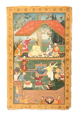 Lot 59 - A Rare Painting on Silk
