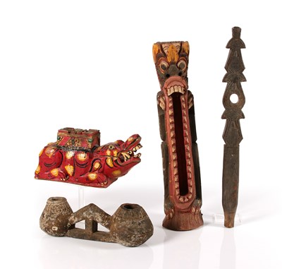 Lot 77 - A Group of Tribal Artefacts