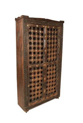 Lot 26 - Anglo-Indian Wooden Almirah