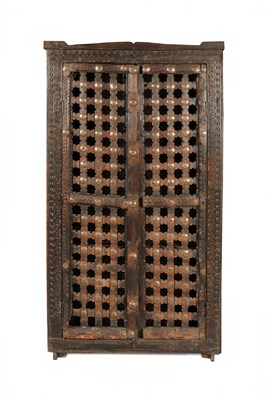 Lot 26 - Anglo-Indian Wooden Almirah