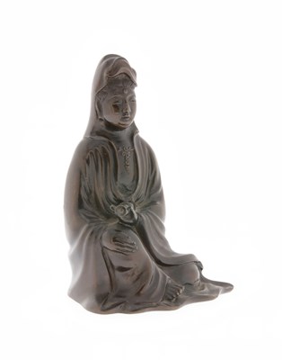Lot 178 - Bronze Figure of Guanyin