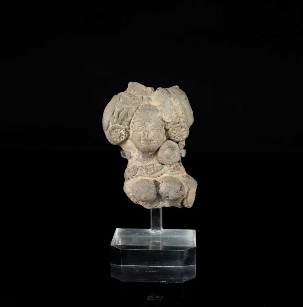 Lot 26 - Indian Terracotta Bust of a Mother Goddess.