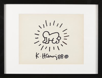 Lot 13 - Keith HARING (American artist, born 1958 – died 1990)