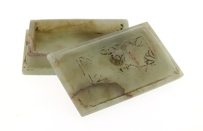 Lot 121 - Indian Jade Box with Cover