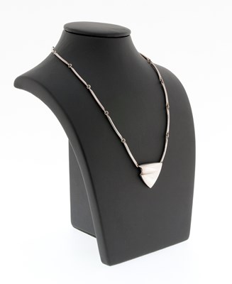 Lot 596 - Sterling Silver Necklace by Matti Hyvärinen, Finland