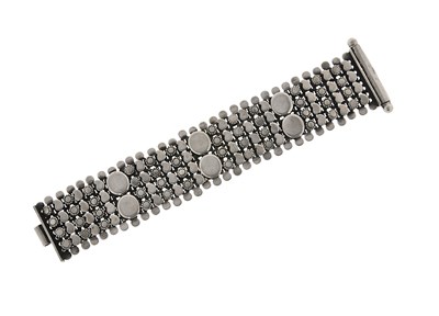 Lot 233 - A Rajasthan Silver Bracelet