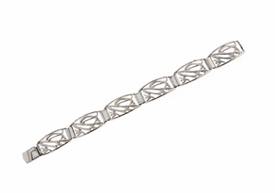 Lot 606 - Sterling Silver Bracelet by Matti J. Hyvärinen