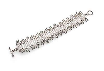 Lot 588 - Sterling Silver Designer Bracelet