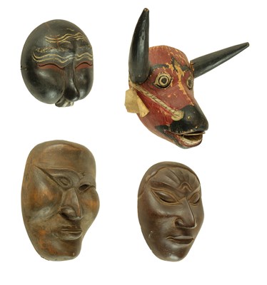 Lot 126 - A Group of Indonesian Dance Masks