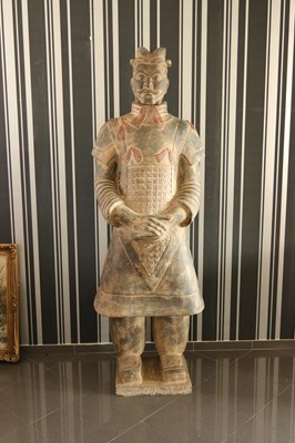 Lot 75 - A Chinese Terracotta Warrior
