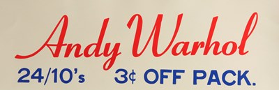 Lot 42 - Andy Warhol - Brillo Soap Pads