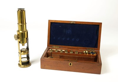 Lot 53 - A Martin-Type Improved Compound Drum Microscope, ca 1850