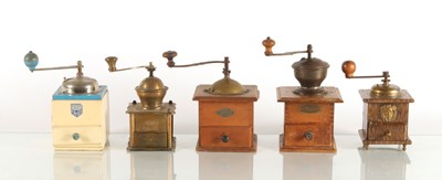 Lot 108 - Thirty-five Hand Coffee Grinders