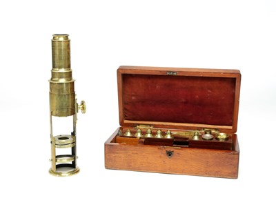Lot 55 - A Martin-Type Improved Compound Drum Microscope, ca 1850