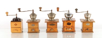 Lot 117 - Eleven Hand Coffee Grinders