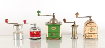 Lot 133 - A Mixed lot of Nine Coffee Grinders