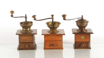 Lot 138 - Six Hand Coffee Grinders