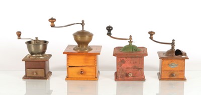 Lot 139 - Nine Hand Coffee Grinders