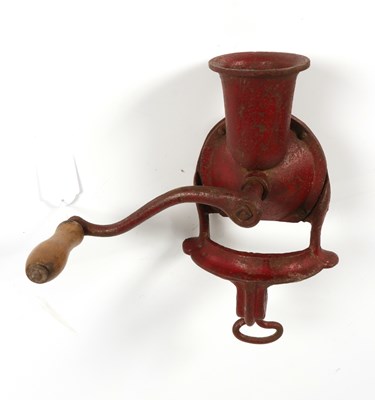 Lot 191 - English Cast Iron Coffee Grinder