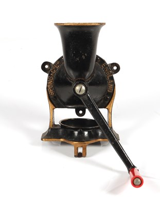 Lot 200 - Spong & Co. Ltd Cast Iron Coffee Grinder, No 3.