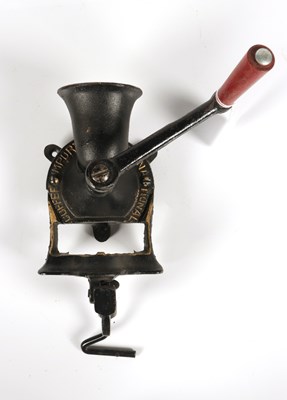 Lot 203 - A Taiwanese Cast Iron Coffee Grinder