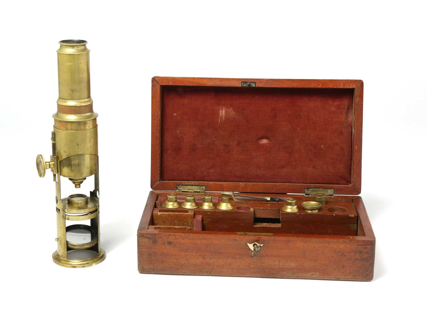 Lot 56 - A Martin-Type Improved Compound Drum Microscope, ca 1850
