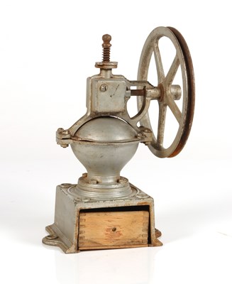 Lot 236 - French Belt Driven Coffee Grinder