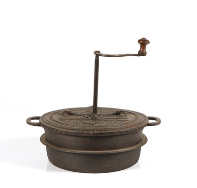 Lot 281 - German Cast Iron Coffee Roaster