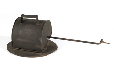 Lot 306 - Stove Top Coffee Roaster with Hinged Cover.