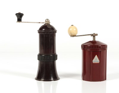 Lot 335 - Two Bakelite Coffee Grinders