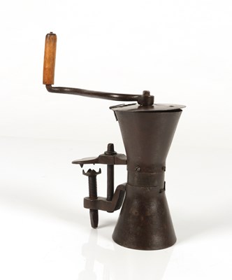 Lot 368 - Early 19th Century Iron Coffee Grinder