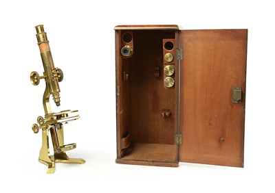 Lot 58 - A Knight & Co compound monocular microscope, circa 1860