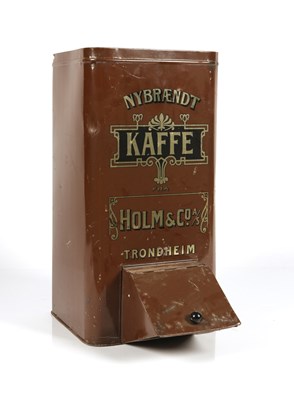 Lot 445 - Nybraendt Coffee Bean Tin, for General Store