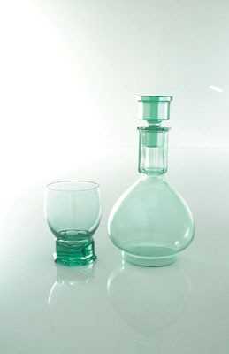 Lot 7681 - Whiskeykaraf met glas
