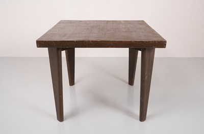 Lot 1 - Cafe Table, by Pierre Jeanneret (1896–1967)