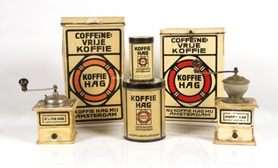 Lot 504 - A Collection of Coffee Hag Collectables