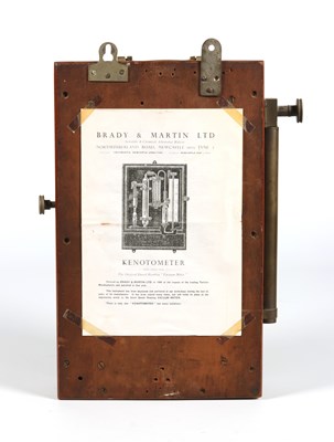 Lot 819 - Stoom Turbine Kenotometer, van Brady & Martin Ltd.