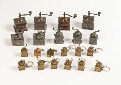 Lot 520 - A Large Collection of Coffee Grinders Shaped Pencil Sharpeners.