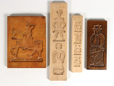 Lot 984 - Vier Houten Speculaas Planken