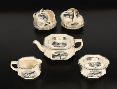 Lot 767 - 15 Delig Societé Ceramique Theeservies