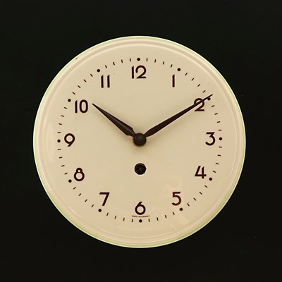 Lot 858 - A Ceramic Wall Clock