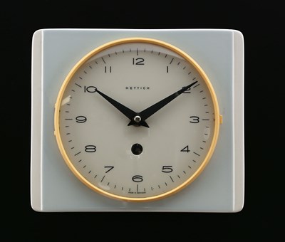 Lot 860 - A Hettich Ceramic Wall Clock