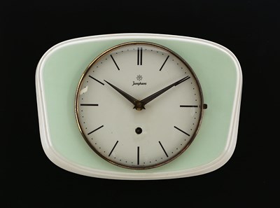 Lot 868 - A Junghans Ceramic Wall Clock