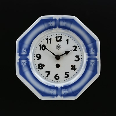 Lot 877 - A Junghans  Ceramic Wall Clock