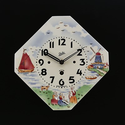 Lot 881 - A  Juba Ceramic Wall Clock