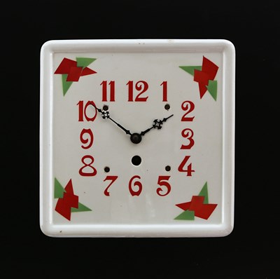 Lot 888 - A Ceramic Wall Clock